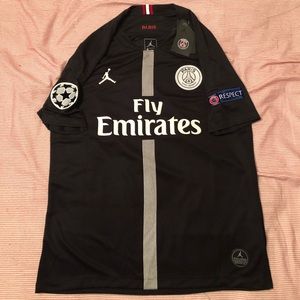 NWT Kylian Mbappe PSG Jordan Kit.